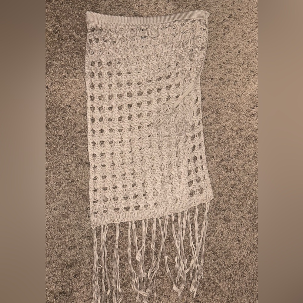 Tan Bikini Skirt Coverup